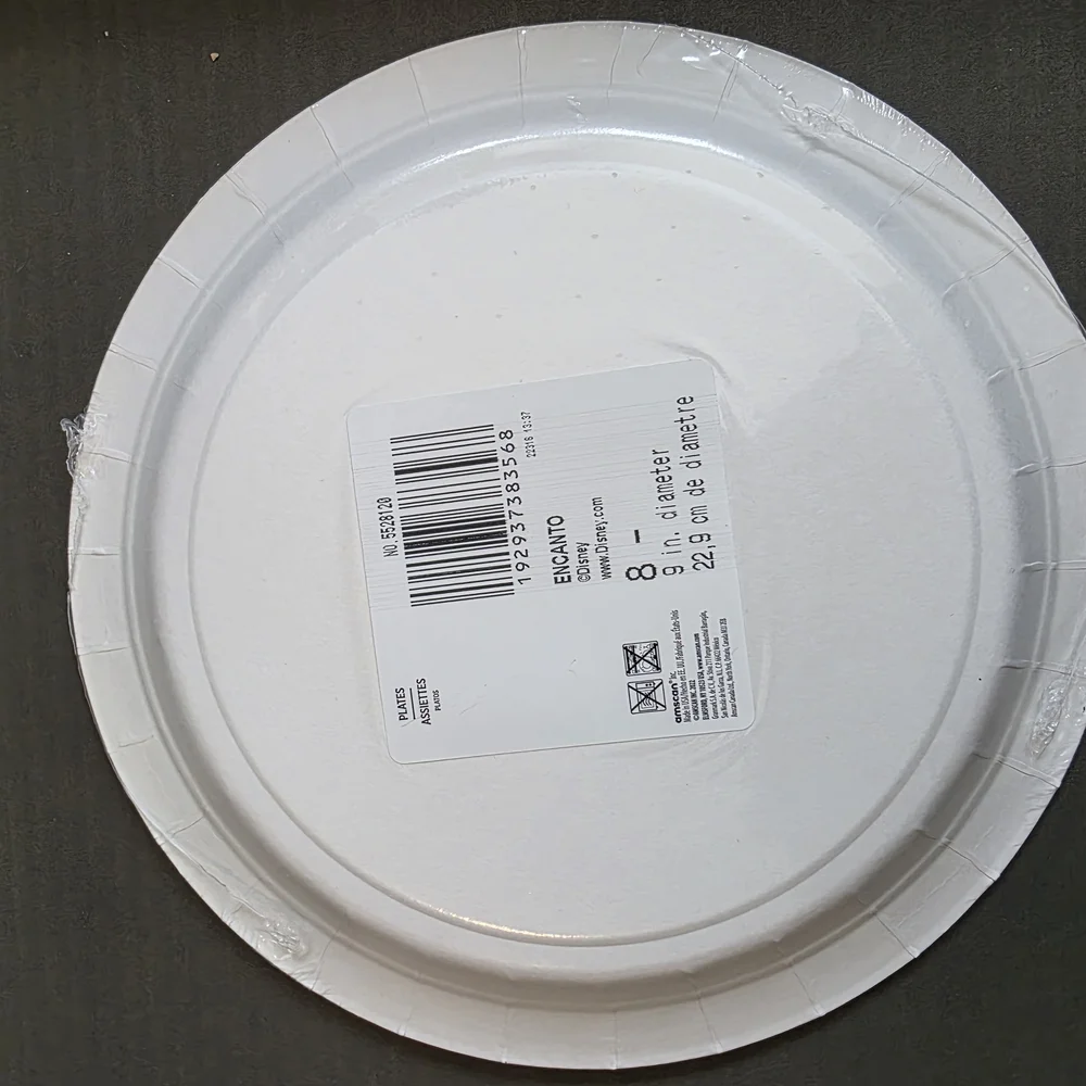 Disney Encanto Party Plates - Purple